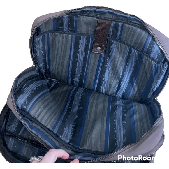 LeSportsac Brown Nylon Laptop Work Bag OS - Picture 13 of 13